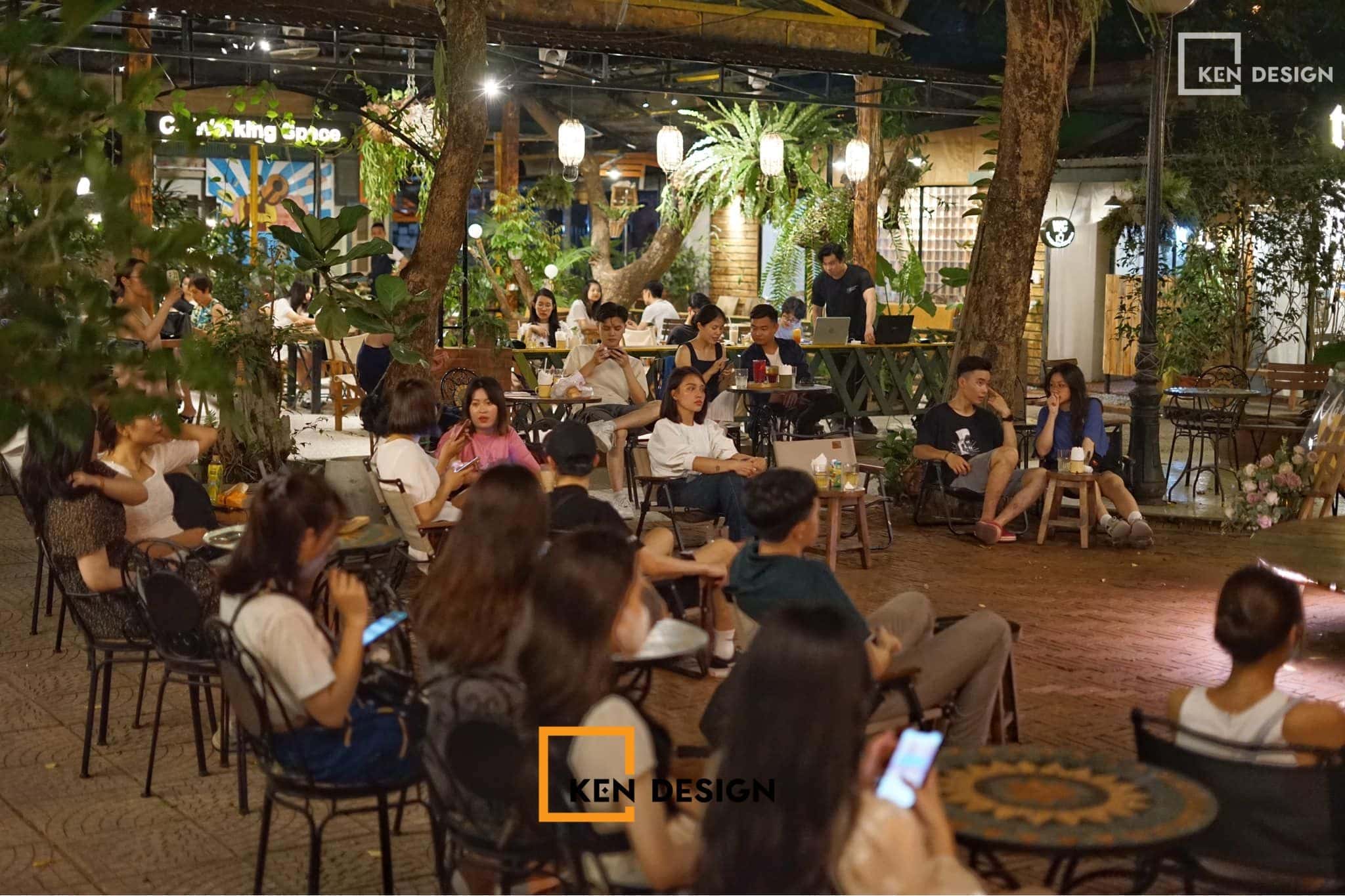 mô hình cafe sân vườn thành công